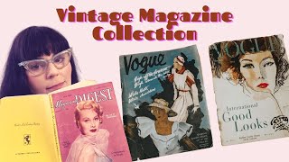 Browsing through my Vintage Magazine Collection [upl. by Yentirb]