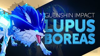 Genshin Impact Guia de como derrotar o Lobo Lupus Boreas [upl. by Salema]