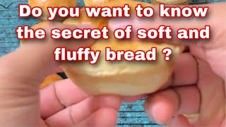 The secret of soft and fluffy bread  dough with bread improver vs no bread improver [upl. by Attekram540]