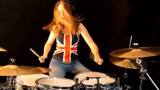 Wont Get Fooled Again The Who drum cover by Sina [upl. by Zelma989]