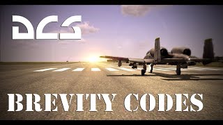 DCS Radio Terminology Brevity codesOrdnance codes Tutorial [upl. by Chadwick]