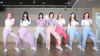 Cherry Bullet  Love So Sweet dance practice mirrored [upl. by Ardnaeed]