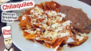 Easy Chilaquiles Recipe  My Favorite Mexican Breakfast [upl. by Ecirb699]