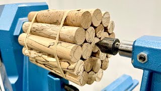 Woodturning  Dynamite [upl. by Ardnoid911]