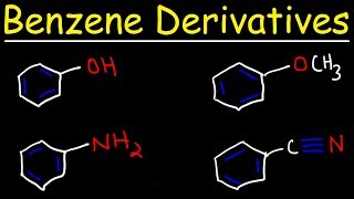 Naming Benzene Ring Derivatives  Aromatic Compounds [upl. by Ydnirb]