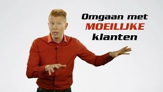 Omgaan met moeilijke klanten [upl. by Doelling236]