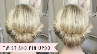 Twist and Pin Updo by SweetHearts Hair [upl. by Leoline707]