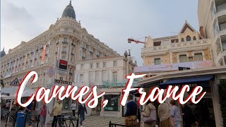 Cannes France 4k Travel Guide Walking Tour [upl. by Ailisab]