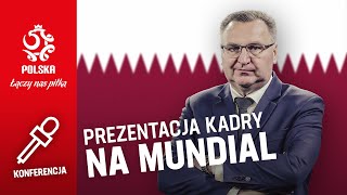 CZESŁAW MICHNIEWICZ OGŁASZA POWOŁANIA NA MUNDIAL RETRANSMISJA [upl. by Jasmin]