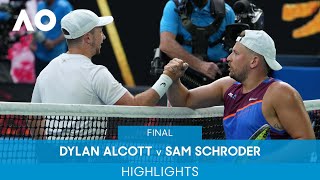 Dylan Alcott v Sam Schroder Highlights F  Australian Open 2022 [upl. by Glynda723]