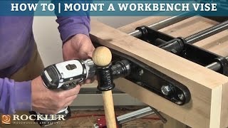 Build an Inexpensive Sliding Moxon Vise  144 [upl. by Airekahs]