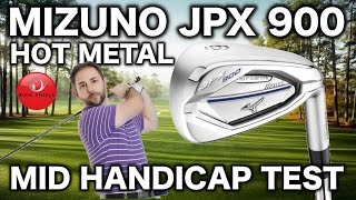 MIZUNO JPX900 HOT METAL IRONS REVIEWED BY MID HANDICAPPER [upl. by Gage791]