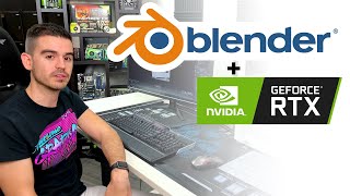 Blender  RTX  How to speed up Blender rendering with GeForce RTX [upl. by Gannie658]