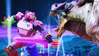 What really happened MECHA ORIGIN STORY amp BATTLE Fortnite Short Film [upl. by Vanya]