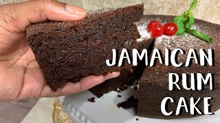 How to make Jamaican Rum Cake  Full Recipe [upl. by Mou760]