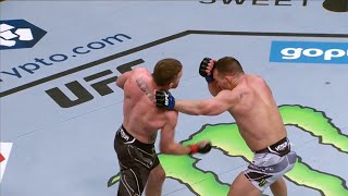 Gaethje vs Chandler  Fight Highlights [upl. by Easlehc]