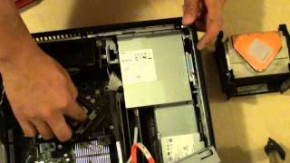 Dell Optiplex 745 How to Remove and Upgrade the CPU Processor [upl. by Ermine]