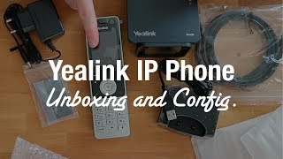 Yealink W60P Cordless DECT IP Phone Unboxing and Setup [upl. by Epp]