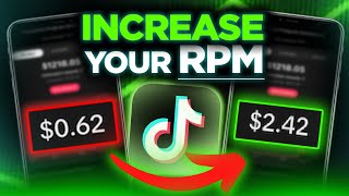 How To Increase RPM For TikTok Creativity Program [upl. by Aehsila663]