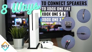 8 ways to Connect Speakers to Xbox OneTutorial [upl. by Orozco]