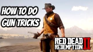 HOW TO SPIN YOUR PISTOL  Red Dead Redemption 2 Guides [upl. by Nolana149]