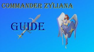 OSRS Commander Zyliana Saradomin godwars solo guide [upl. by Esnofla]