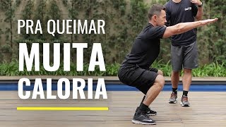 Treino para emagrecer em casa [upl. by Gusti]