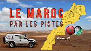 Maroc 2  Le Maroc par les pistes 20 parcours des guides Gandini en images 🚙 avis et conseils [upl. by Ssirk]