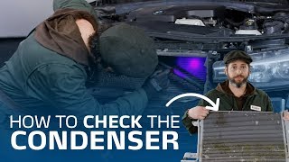 How to Check the AC Condenser of a Car [upl. by Parlin527]