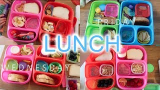 Kids Lunch Ideas  Week 1  Sarah Rae Vlogas [upl. by Swerdna17]