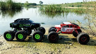 RC Rock Crawler Comparison  RC 4X4 vs 6X6  RC Rock Crawler [upl. by Howlan]