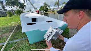 HOW TO BUILD A FIBERGLASS BOAT IN YOUR BACKYARD Start to Finish [upl. by Conlan]