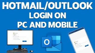 How to Login to HotmailOutlook account 2021 [upl. by Lerred115]