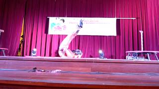 Mongolian Contortionists Acrobats Duo Boy amp Girl Singapore 蒙古柔术 [upl. by Leiand]