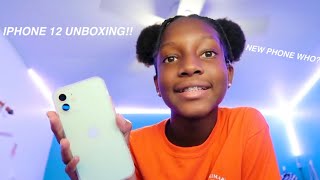 I GOT THE IPHONE 12  IPHONE 12 UNBOXING AND FIRST IMPRESSIONS😱✨ [upl. by Orban79]