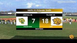 UAPBBaseball vs Philander Smith [upl. by Clovah602]