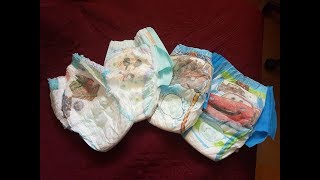 Training Pants Comparison Huggies amp Pampers [upl. by Andromeda]