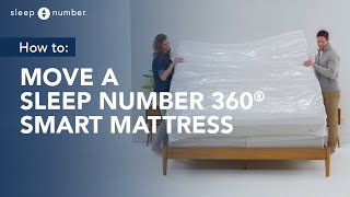 How To Move A Sleep Number 360® Smart Mattress In 5 Easy Steps [upl. by Annayar]