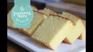 How to Bake Super Soft Moist Butter Cake Easy [upl. by Fitton411]