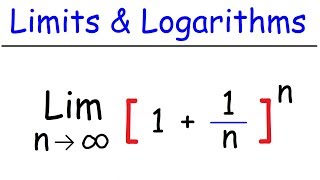 Limits and Logarithms [upl. by Haelahk384]