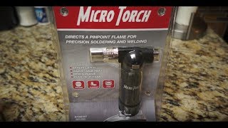 Harbor Freight Micro Torch Review [upl. by Short]