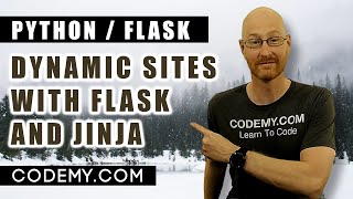 Dynamic Websites With Jinja2  Python and Flask 2 [upl. by Rehpinej509]