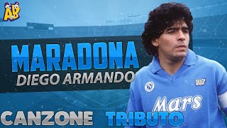 Canzone Tributo Maradona  GRAZIE DIEGO  Inedito [upl. by Elleinnad622]