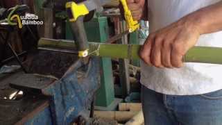 How to Bend Bamboo in a 90 degree angle [upl. by Aerdnak625]