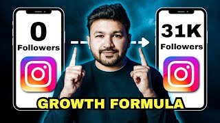 The Instagram Growth Formula  31K Followers in 1 Month  Sunny Gala [upl. by Alrrats]