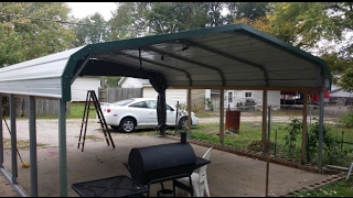 How to enclose your carport [upl. by Mailli]