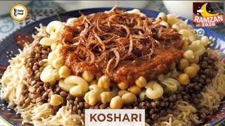 Koshari Recipe By Tasty Food Ramzan Specil [upl. by Janela]