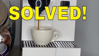 Nespresso Machine Wont Pump Water QUICKEST EASIEST FIX [upl. by Daryn]