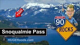 Snoqualmie Pass in the Cascade Range [upl. by Mokas448]