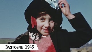 Bastogne 1945 in color and HD [upl. by Nnaillek]